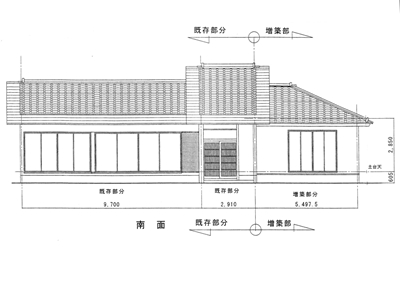 家屋寸法図